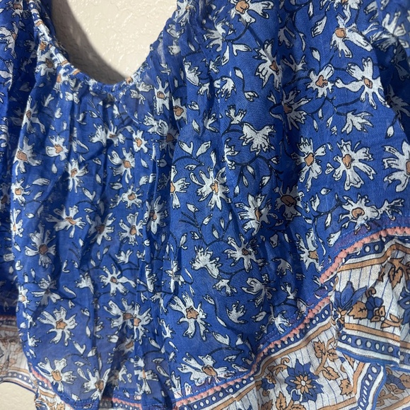 Poupette St Barth Off Shoulder Crop Top Blouse NWT - Picture 8 of 8